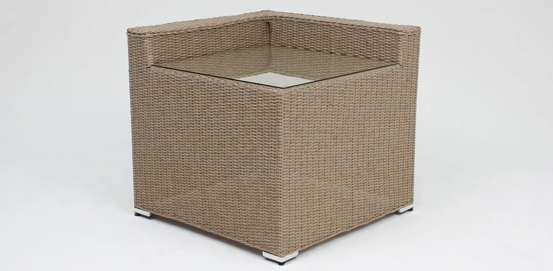 Amani 7pc Storage Lounge Dining   Cnr Table - DW