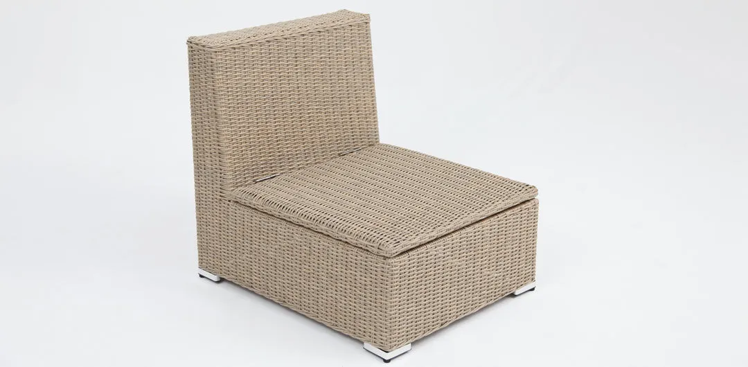 Amani 7pc Storage Lounge Dining   Cnr Table - DW
