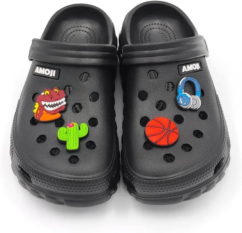 Amoji Kids Garden Clogs Boy Girl Gardening Shoes Youth