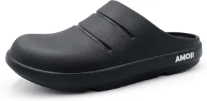 Amoji Unisex Arch Support Recovery Slide Sandals Orthopedic Clogs Athletic Shower Slipper XLS1556