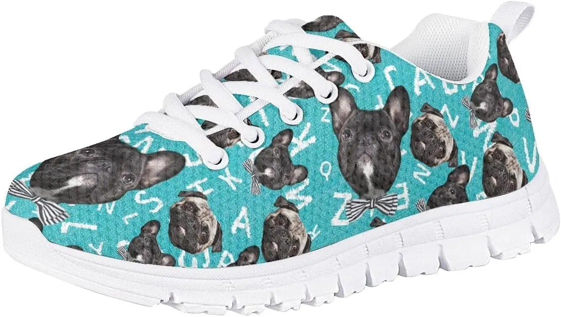 AmzPrint Tiger Print Non Slip Lace-Up Toddler Girl Sneakers Flat Lightweight Casual Running Walking Sneakers Red Size 10