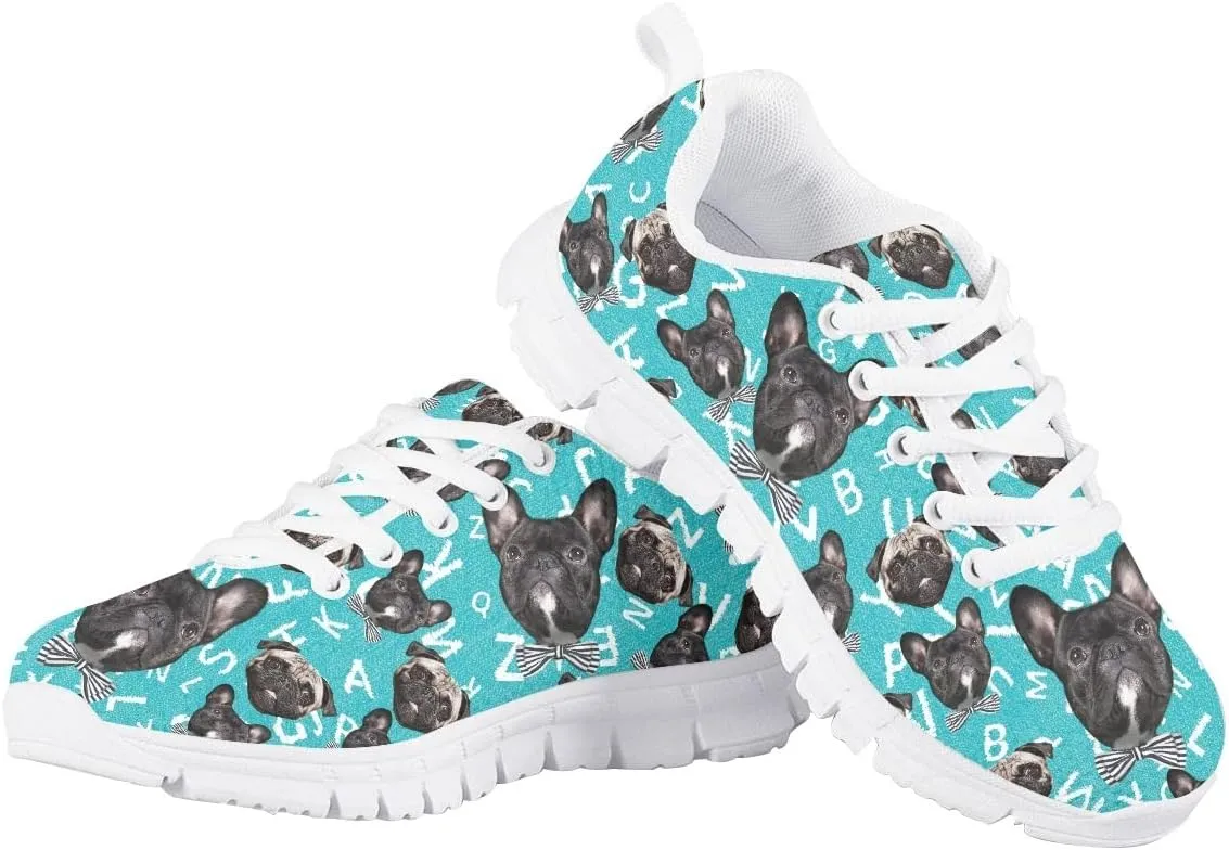AmzPrint Tiger Print Non Slip Lace-Up Toddler Girl Sneakers Flat Lightweight Casual Running Walking Sneakers Red Size 10