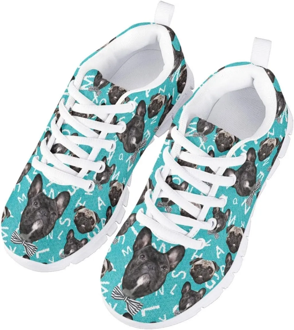 AmzPrint Tiger Print Non Slip Lace-Up Toddler Girl Sneakers Flat Lightweight Casual Running Walking Sneakers Red Size 10