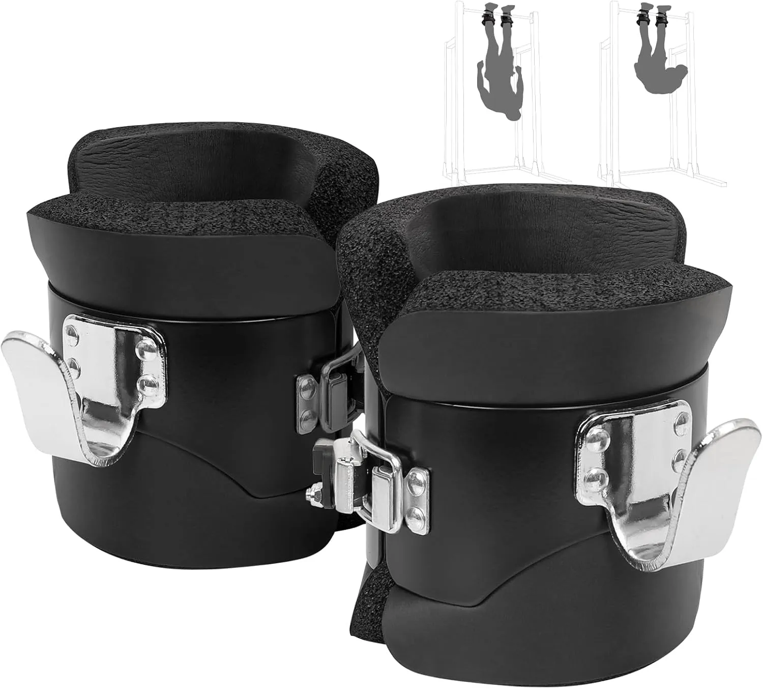 Anti Gravity Inversion Hang Up Boots: Gravity Boots Hanging Upside Down for Inversion Decompression Stretching Back & Abdominal Exercise Home Gym