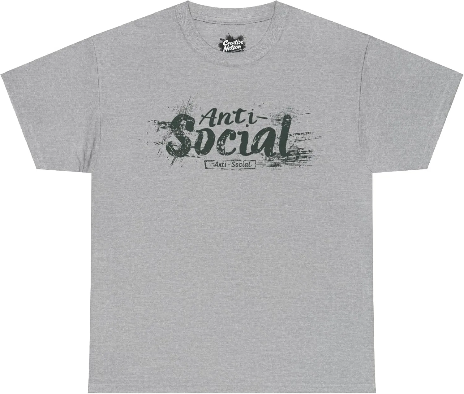 Anti Social Sneaker Shirt - Unisex Tee to Match Sneakers | Dad Gift, Boyfriend Present | Edgy Streetwear for Kicks