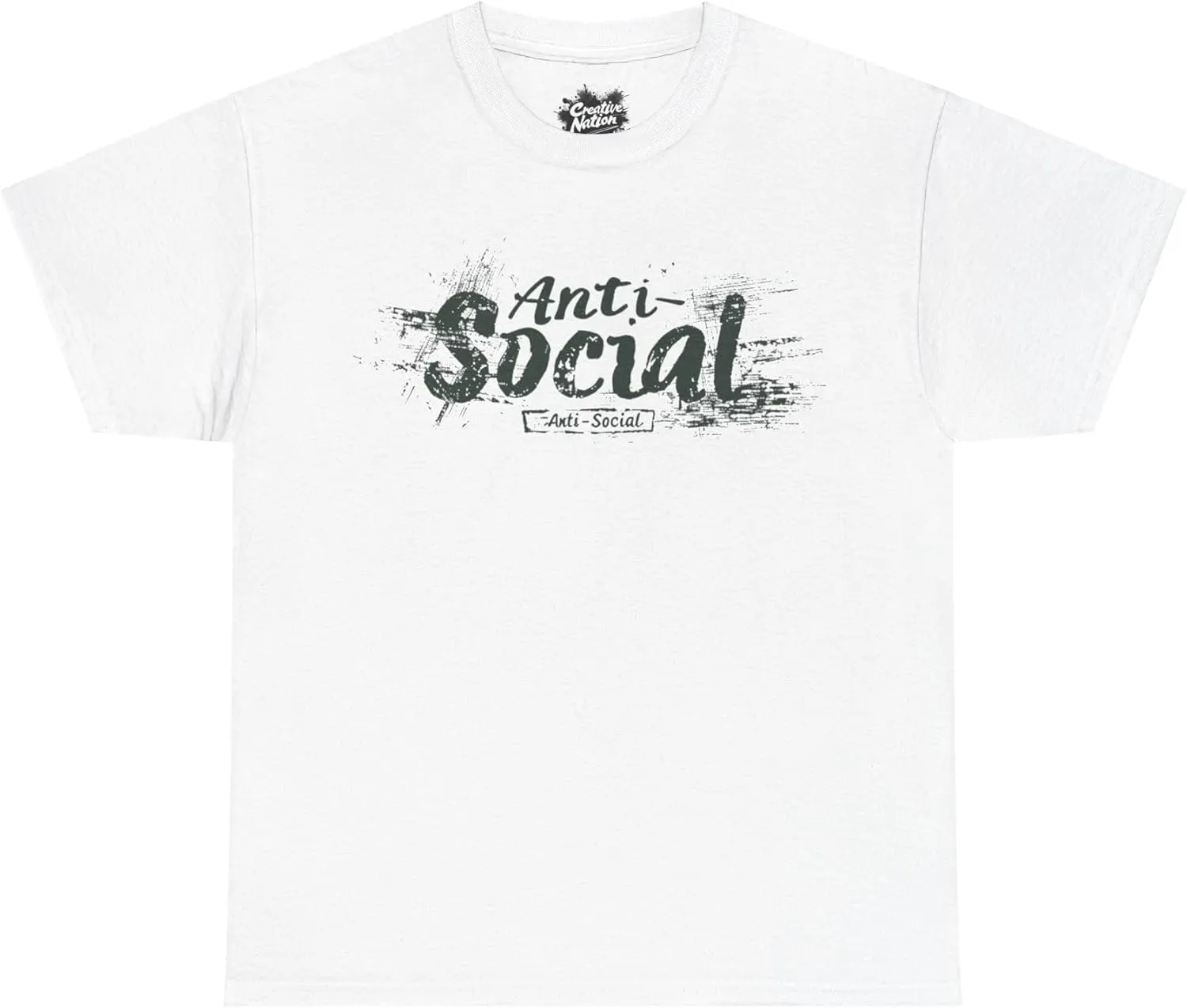 Anti Social Sneaker Shirt - Unisex Tee to Match Sneakers | Dad Gift, Boyfriend Present | Edgy Streetwear for Kicks