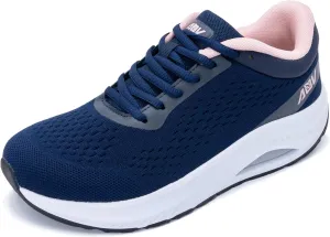 AOV Wide Toe Box Shoes Women Arch Support Walking Shoes Plantar Fasciitis Orthotic Tennis Sneakers