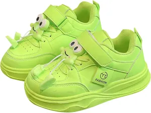 𝗖artoon Animal Sneaker for Toddler Baby Boys Girls Open Toe Memory Foam Sport Shoes Flat Sole Non Slip Breathable Shoes