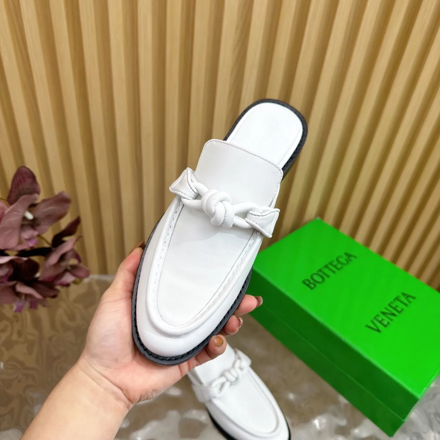 Astaire Loafer White Lambskin 176159