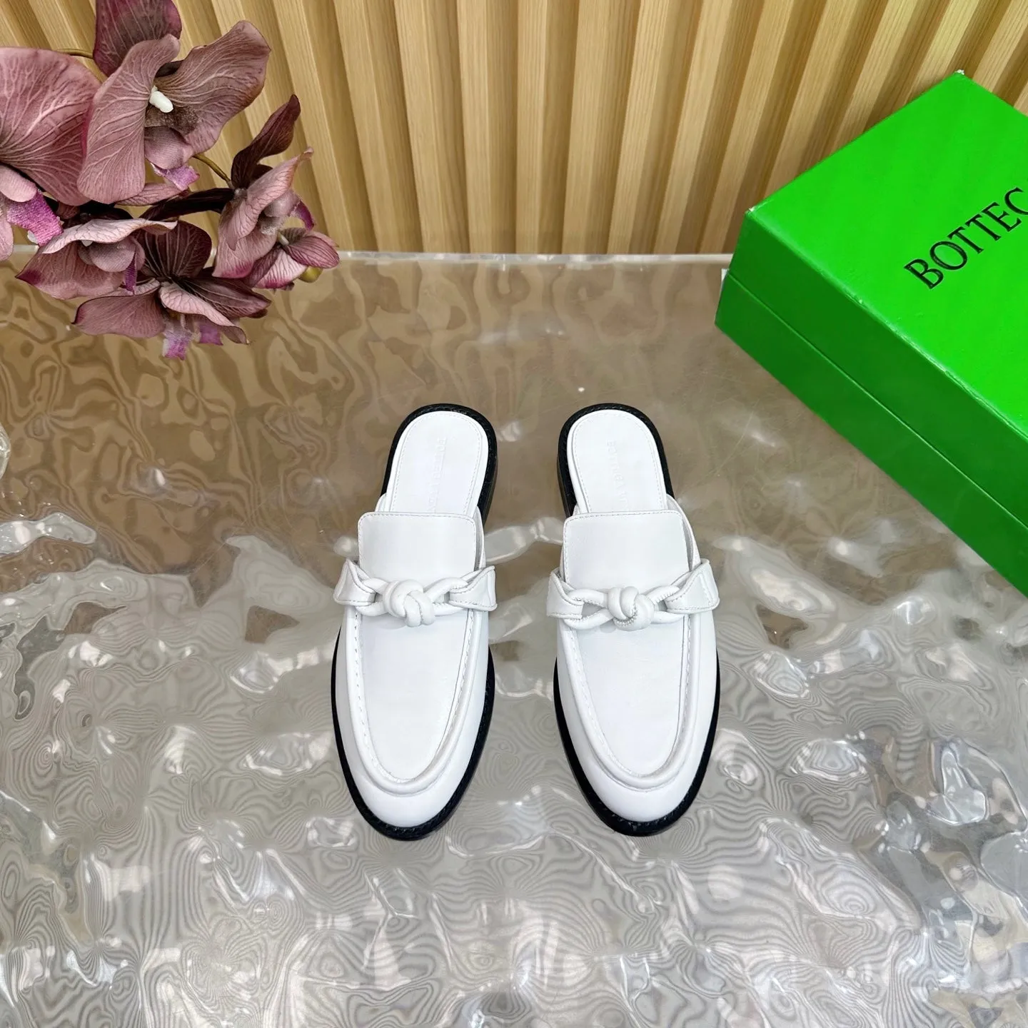 Astaire Loafer White Lambskin 176159