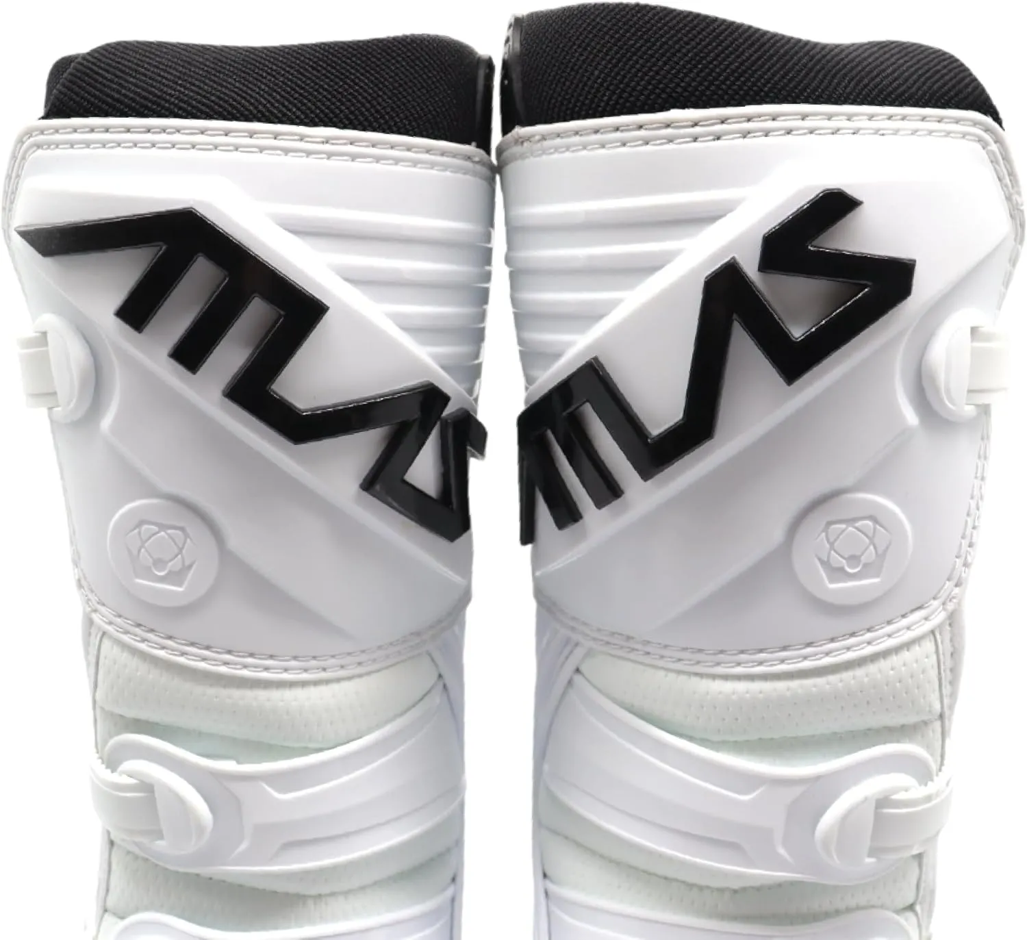 Atlas Brace Traction Mens Motocross Boots with Mud Gaiter, 4-Buckle Closure, & Memory Foam Padding for Use In: Enduro Racing, Powersports, & Motocross
