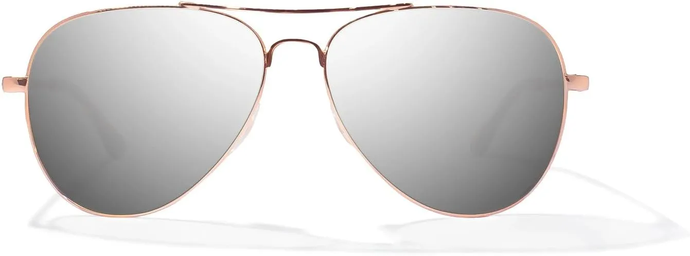 Bajio Soldado – Polarized Lightweight Aviator Sunglasses – Medium Fit • Medium Wrap – Glass & Poly Lenses with LAPIS Tech