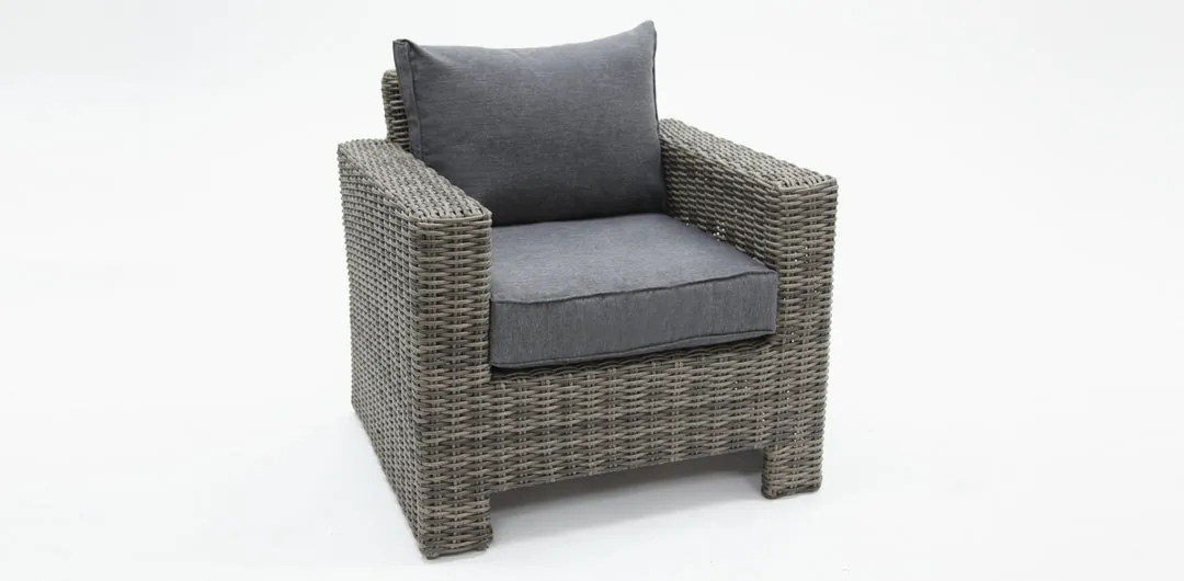 Banksia 321 Lounge Setting - Grey Storm