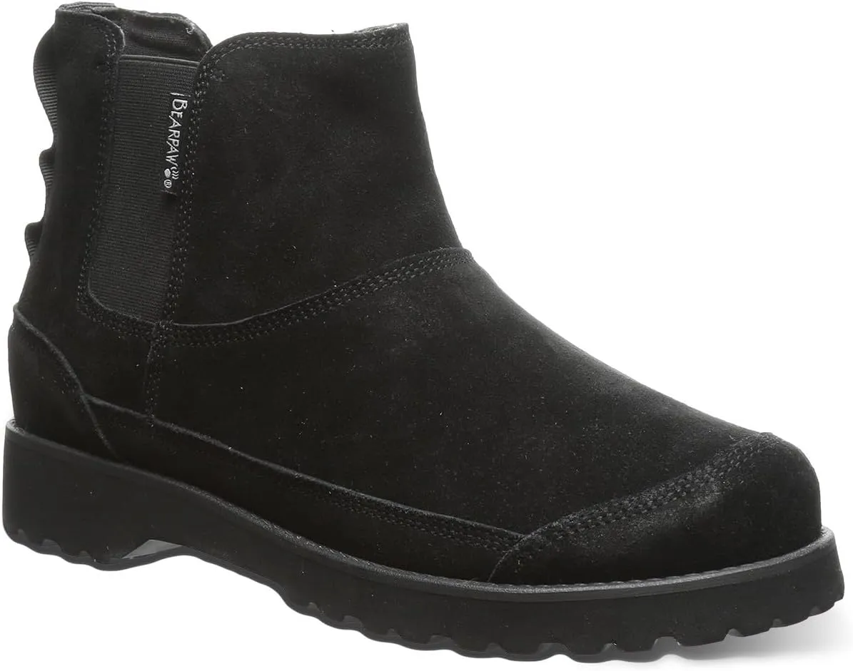 BEARPAW Men's Nick Boot | Men's Boot Classic Suede | Men's Boots | Comfortable Winter Boot