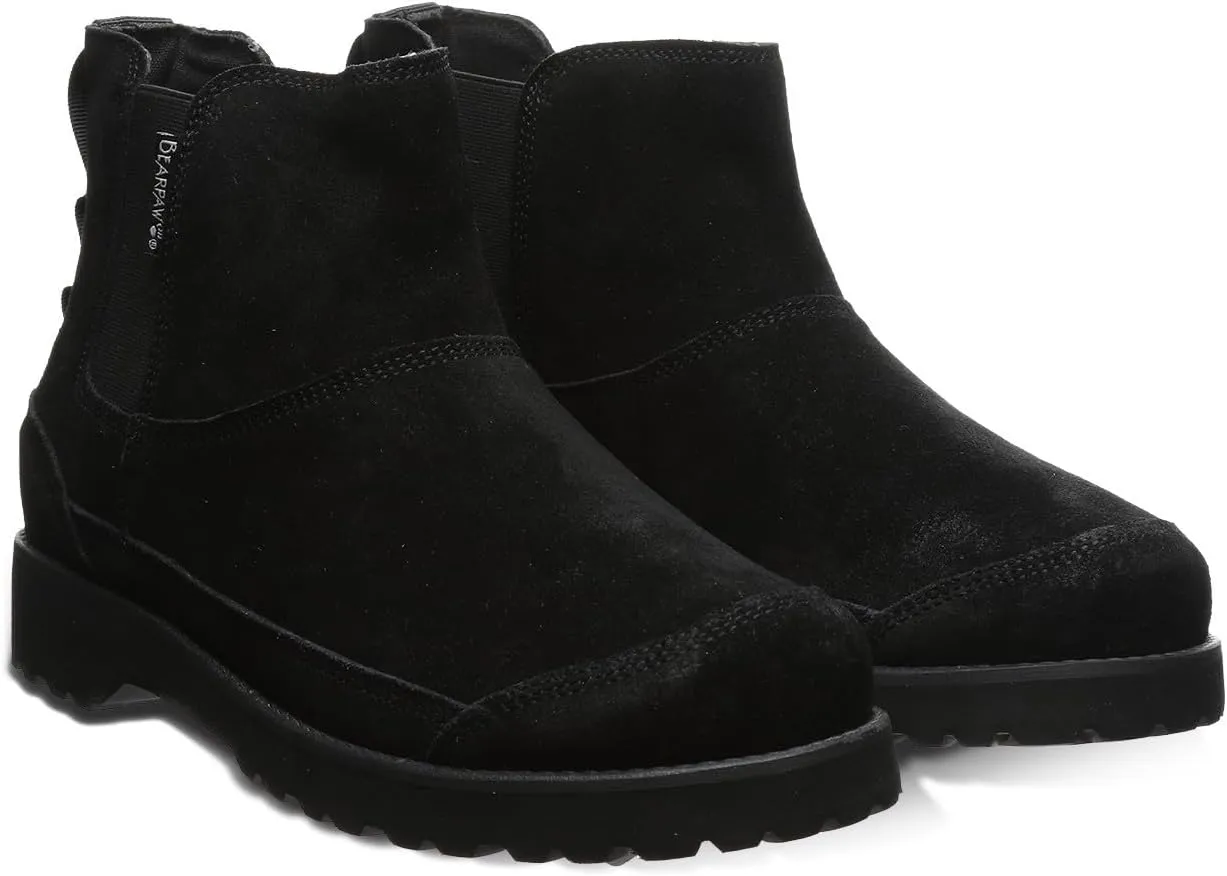 BEARPAW Men's Nick Boot | Men's Boot Classic Suede | Men's Boots | Comfortable Winter Boot