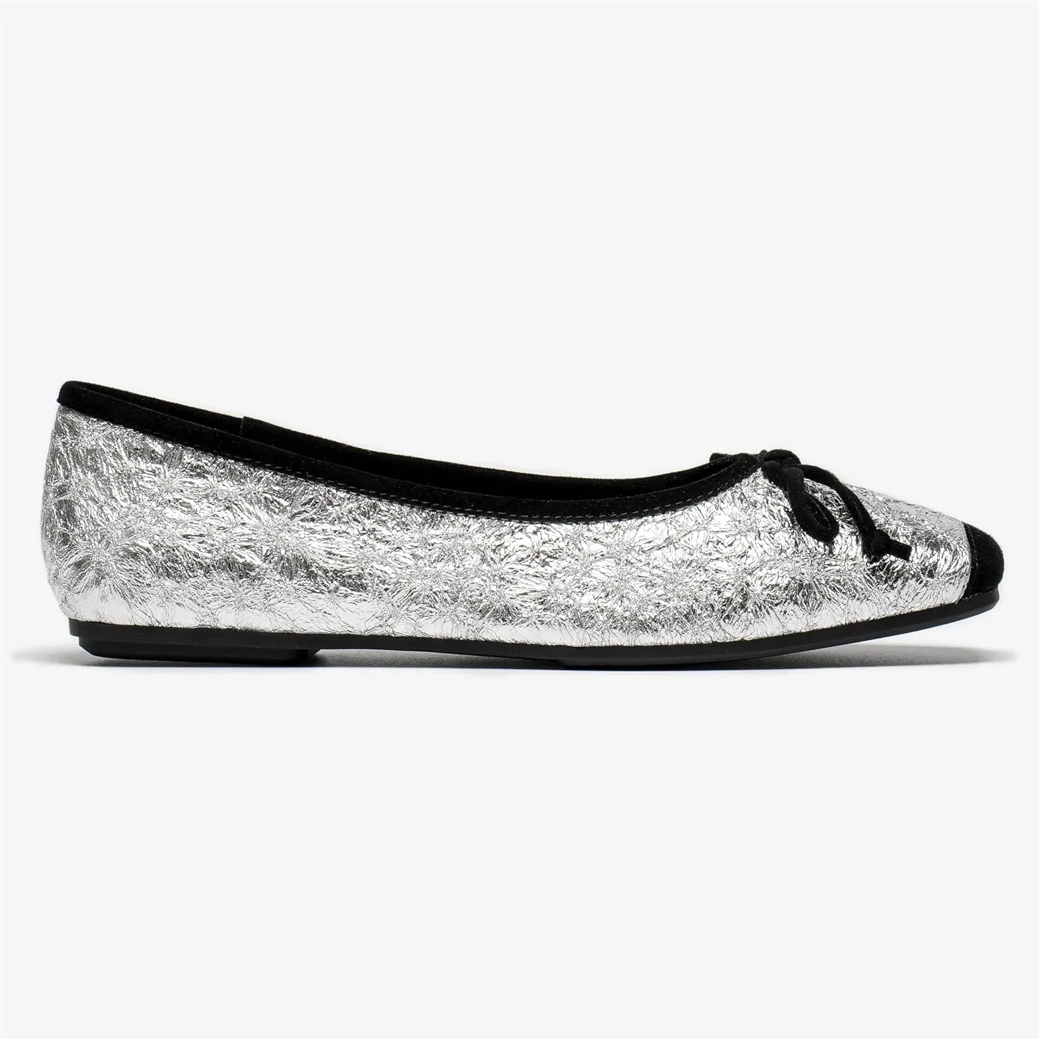 BEAU TODAY Mary Jane Shoes Women, Ballet Flats Shoes for Women, Buckle Strap Genuine Leather Flats, Comfortable Square Toe Dressy Mary Jane Flats Trendy