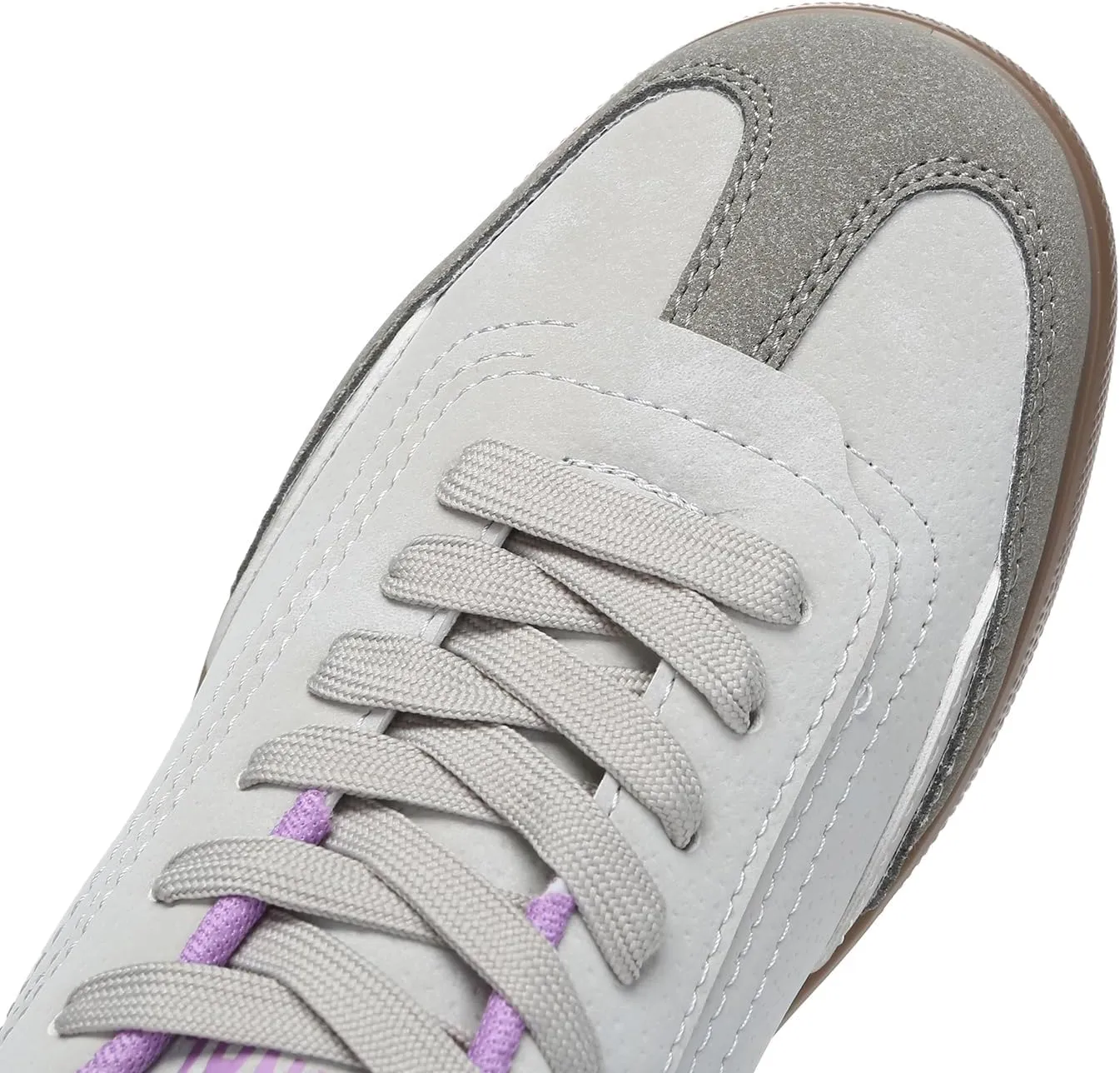 Bernal Women's Fashion Sneakers Flat Low-Top Lace-Up Comfortable Casual Tennis Shoes Walking Travel Shoes Dress Sneakers
