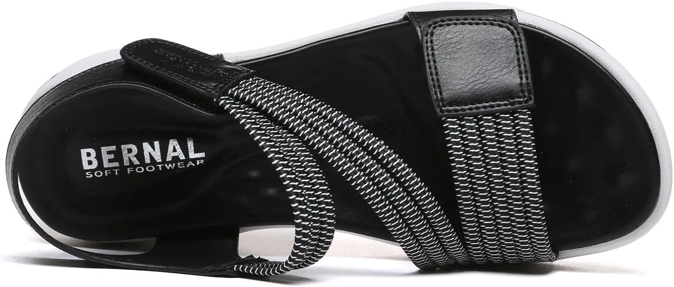 Bernal Women's Fashion Walking Sandals Comfortable Breathable Sandals Adjustable Athletic Sport Shoes for Outdoors