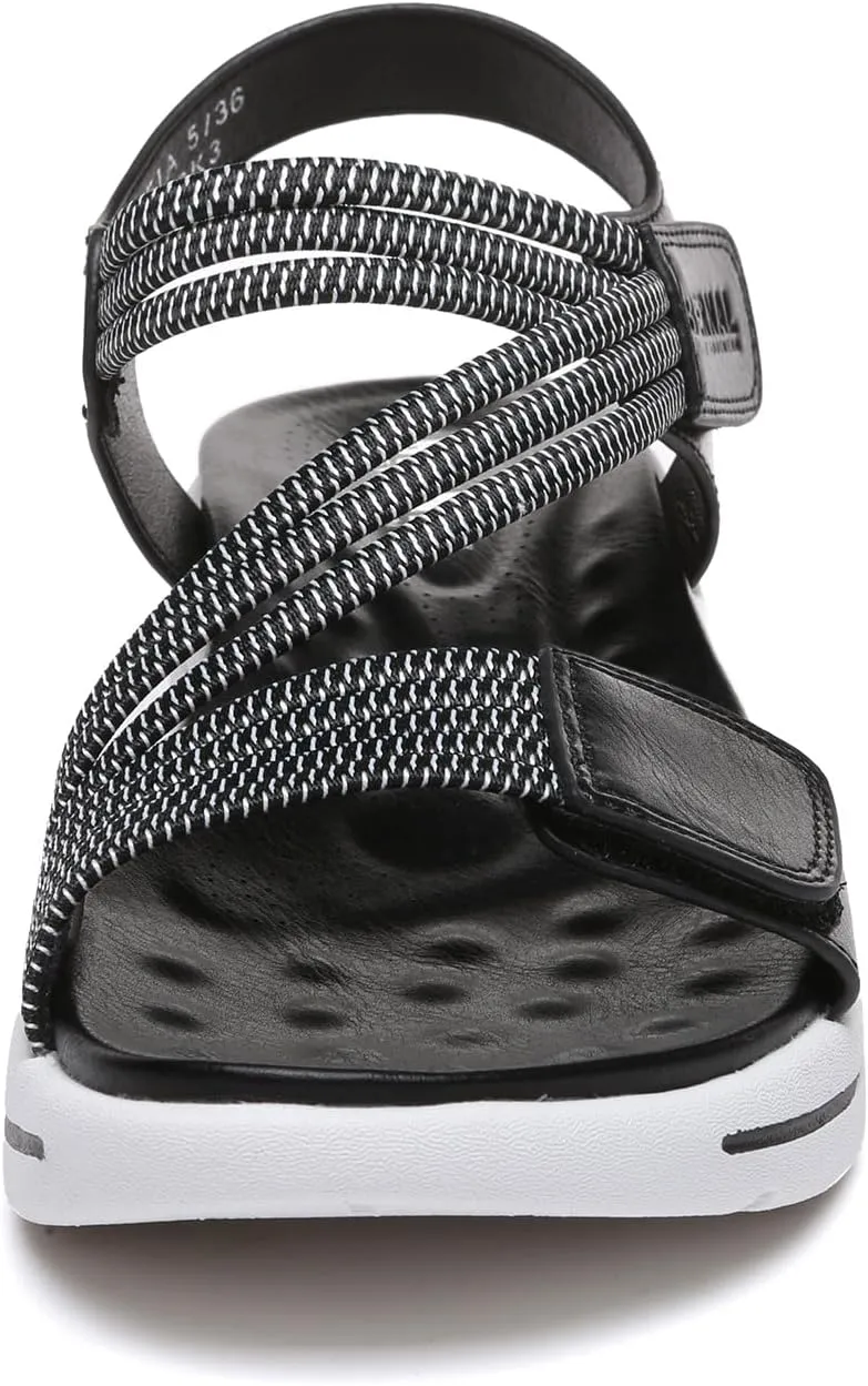 Bernal Women's Fashion Walking Sandals Comfortable Breathable Sandals Adjustable Athletic Sport Shoes for Outdoors