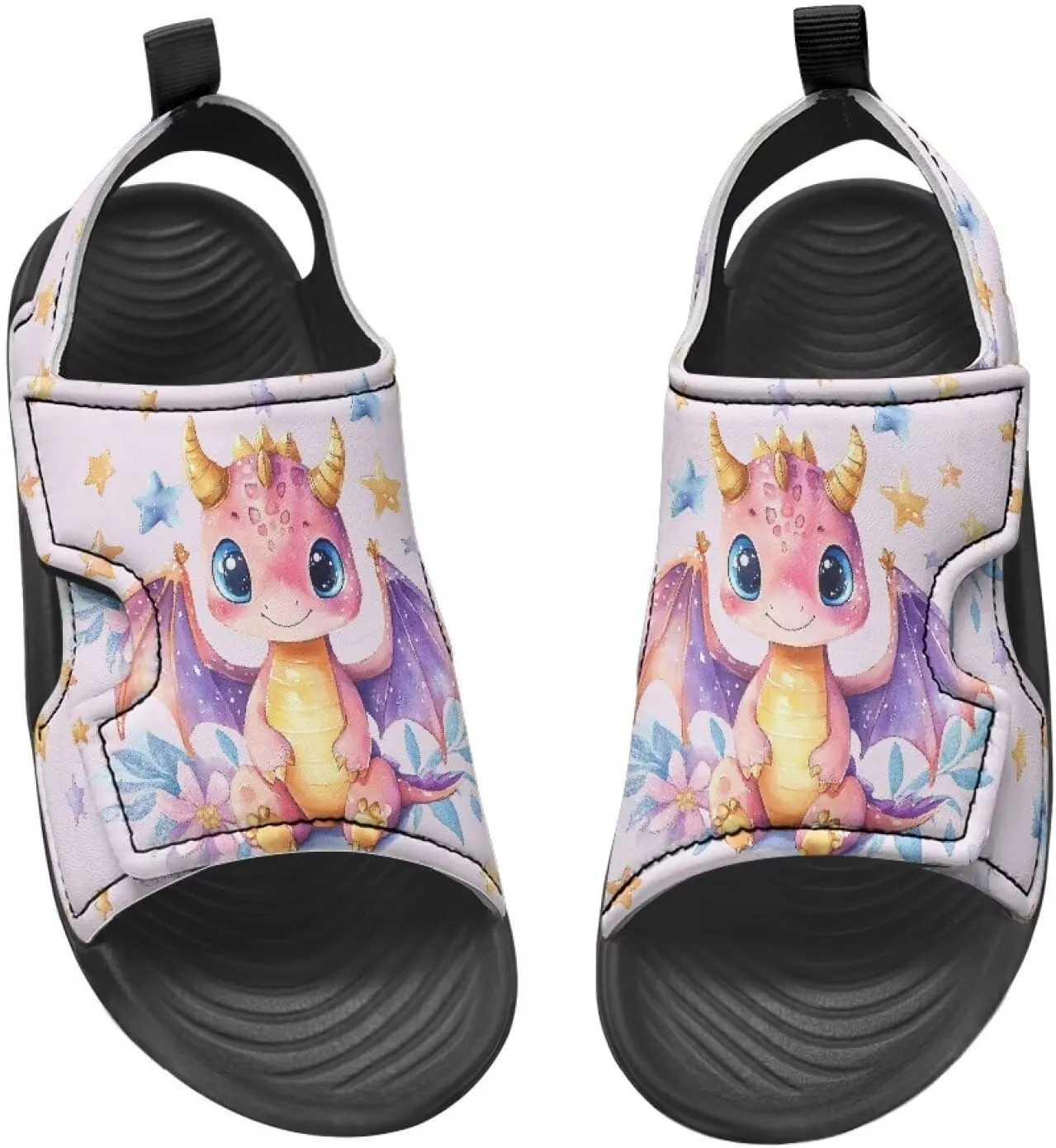 Boys Girls Breathable Sandals Lightweight Non-Slip Water Shoes for Swimming & Playground Adventures Easy to Clean (Toddler/Little Kid)