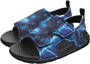 Boys Sandals Summer Kids Shoes Fire Dragon Print Open Toe Sport Outdoor Athletic Sandals Quick Dry Water Shoes