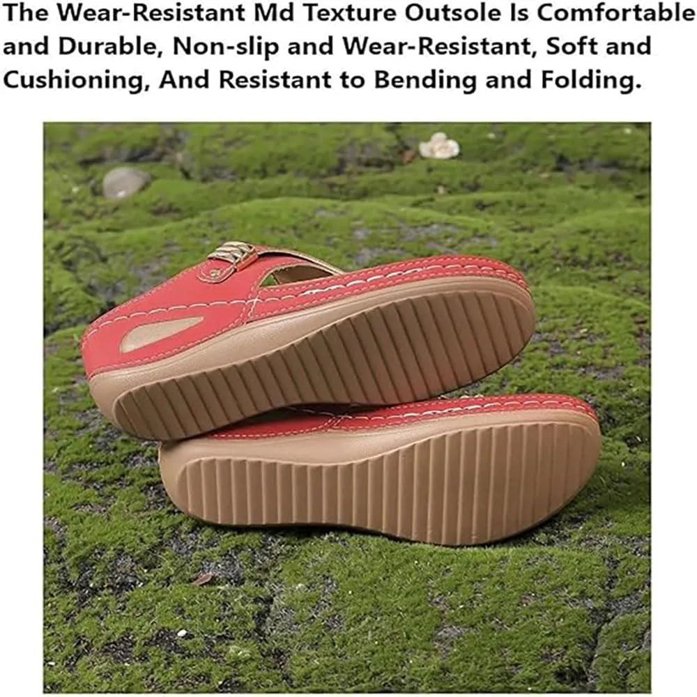 Breathable Mesh Sports Sandals With Non-Slip Sole, Women Summer Orthopedic Sandals Solid Color Mesh Breathable Open Toe Flip-Flops