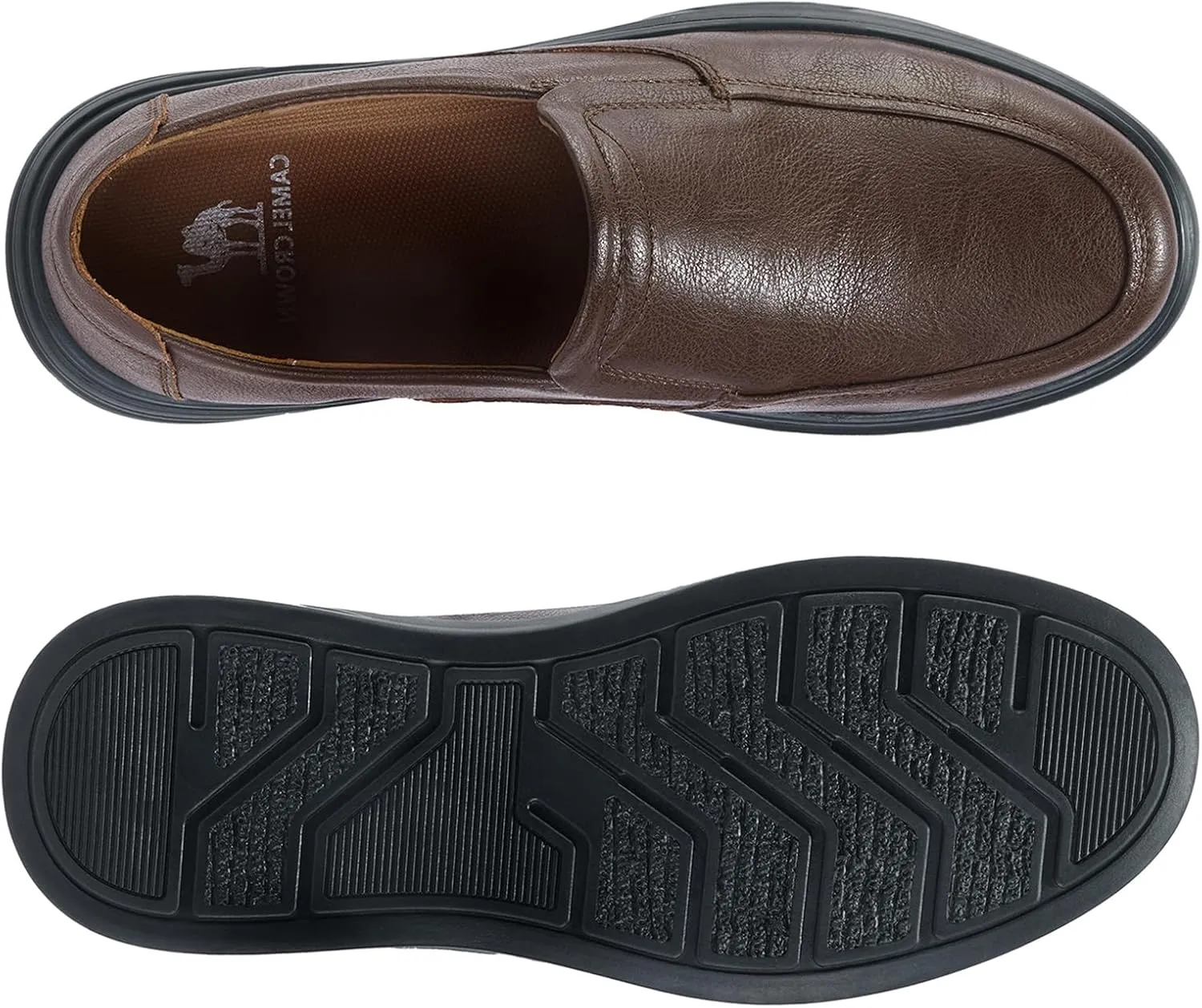 CAMEL CROWN Mens Loafers Slip On Casual Dress Loafer Comfort Soft Flats Driving Walking Shoes for Work Office Business Daily