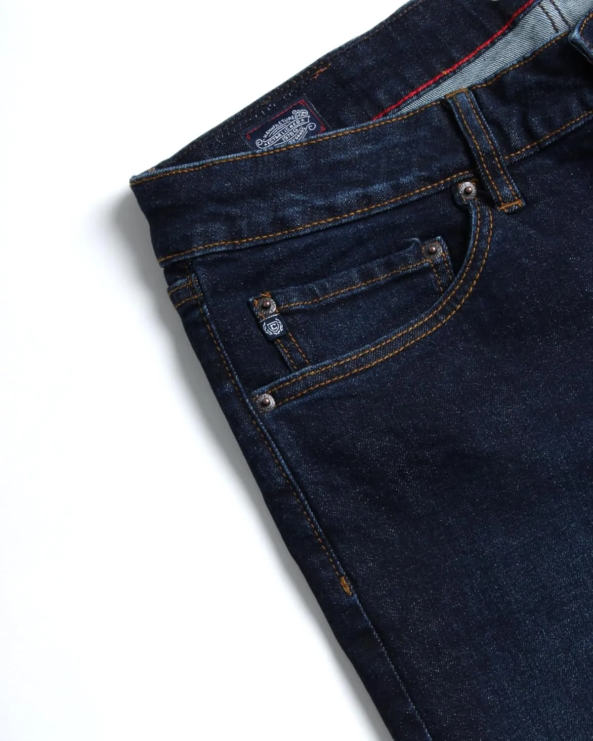 Chaps Men's Jeans - Regular Fit 5-Pocket Comfort Stretch Denim Jeans for Men - Men's Fashion Straight Leg Work Jeans