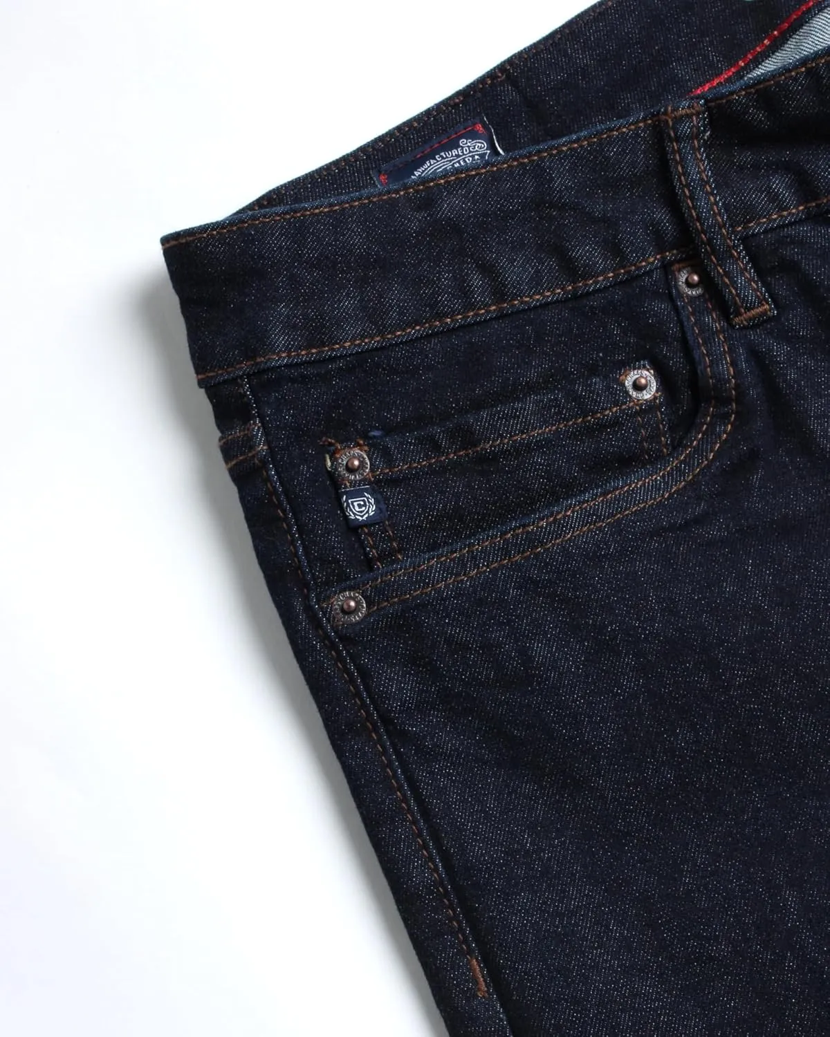 Chaps Men's Jeans - Regular Fit 5-Pocket Comfort Stretch Denim Jeans for Men - Men's Fashion Straight Leg Work Jeans
