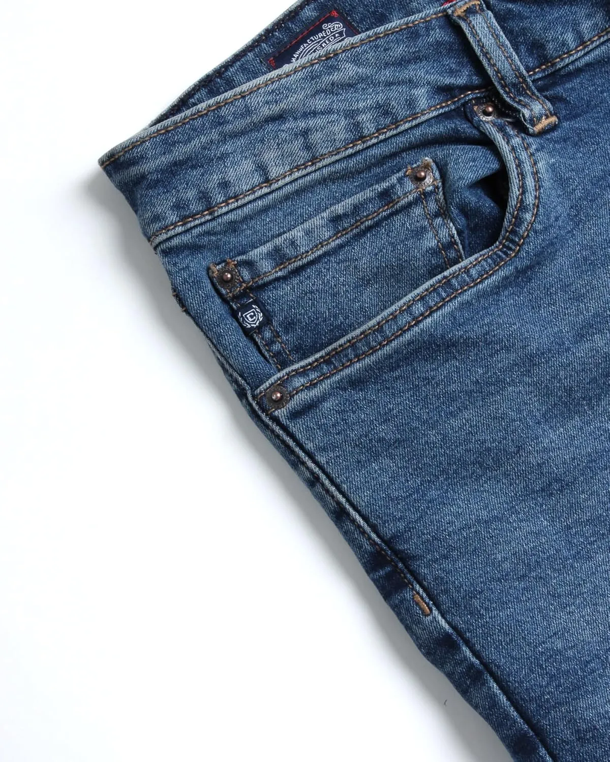 Chaps Men's Jeans - Regular Fit 5-Pocket Comfort Stretch Denim Jeans for Men - Men's Fashion Straight Leg Work Jeans