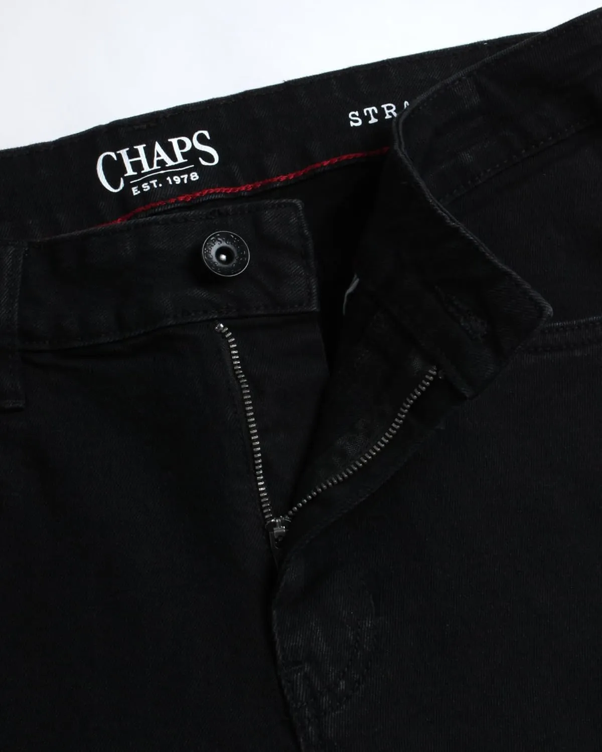 Chaps Men's Jeans - Regular Fit 5-Pocket Comfort Stretch Denim Jeans for Men - Men's Fashion Straight Leg Work Jeans