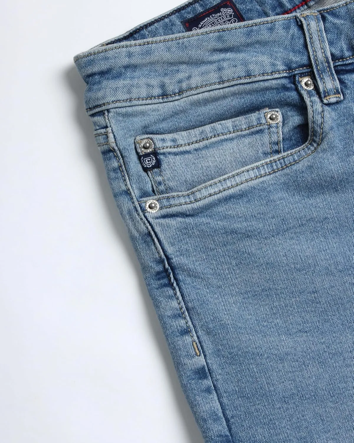 Chaps Men's Jeans - Regular Fit 5-Pocket Comfort Stretch Denim Jeans for Men - Men's Fashion Straight Leg Work Jeans