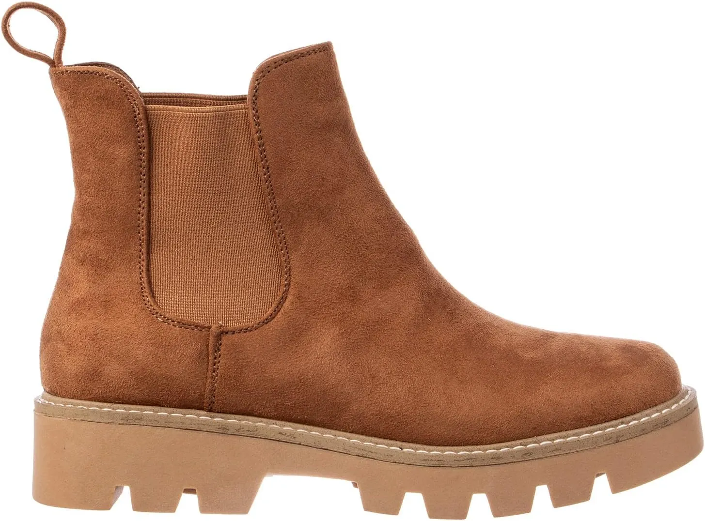 Chinese Laundry Womens Faux Suede Chelsea Ankle Boots