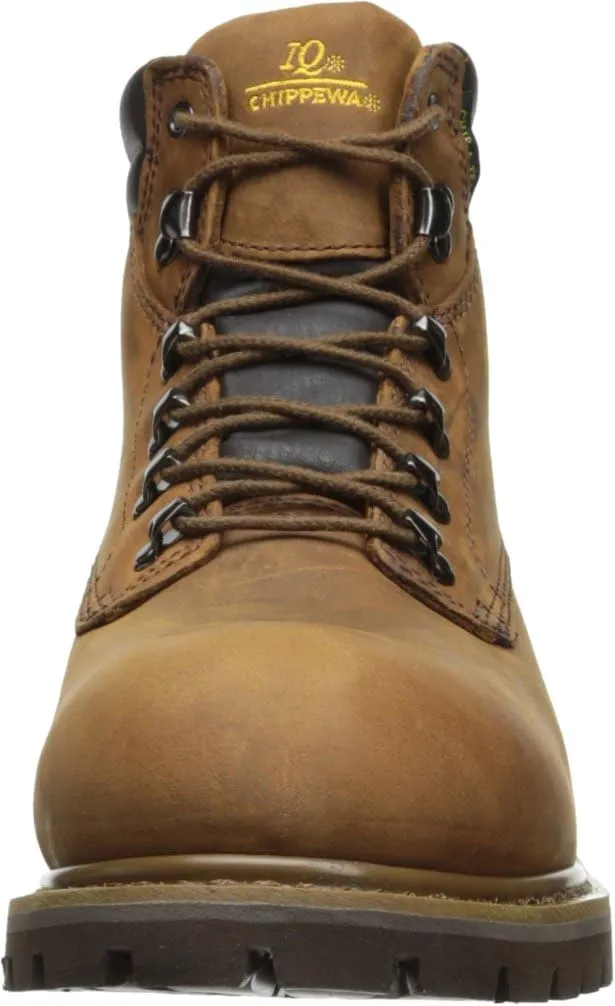 Chippewa Men's 6" Waterproof Insulated Comp Toe 55074 Lace Up Boot