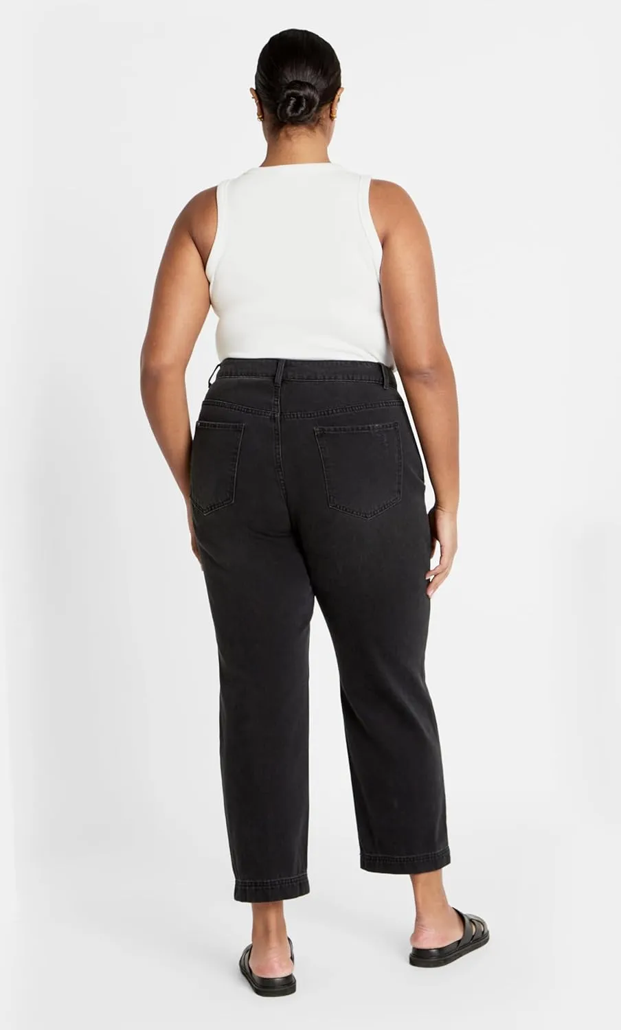 City Chic Women's Plus Size Harley Kenia Straight Jean