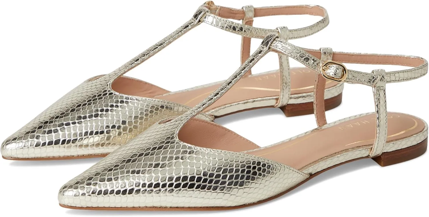 Cole Haan Women's Marlah T-Strap Ballet Flats