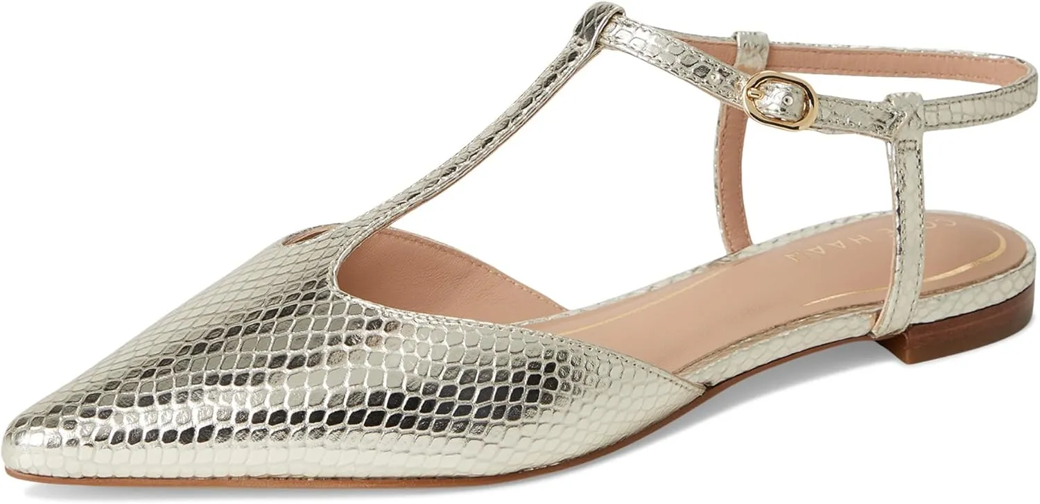 Cole Haan Women's Marlah T-Strap Ballet Flats