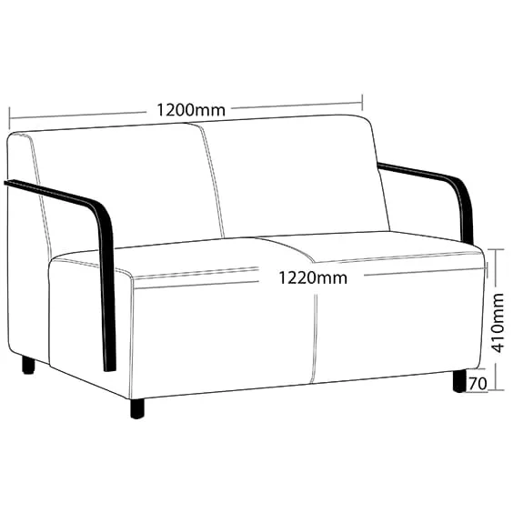Concept 2 seat lounge