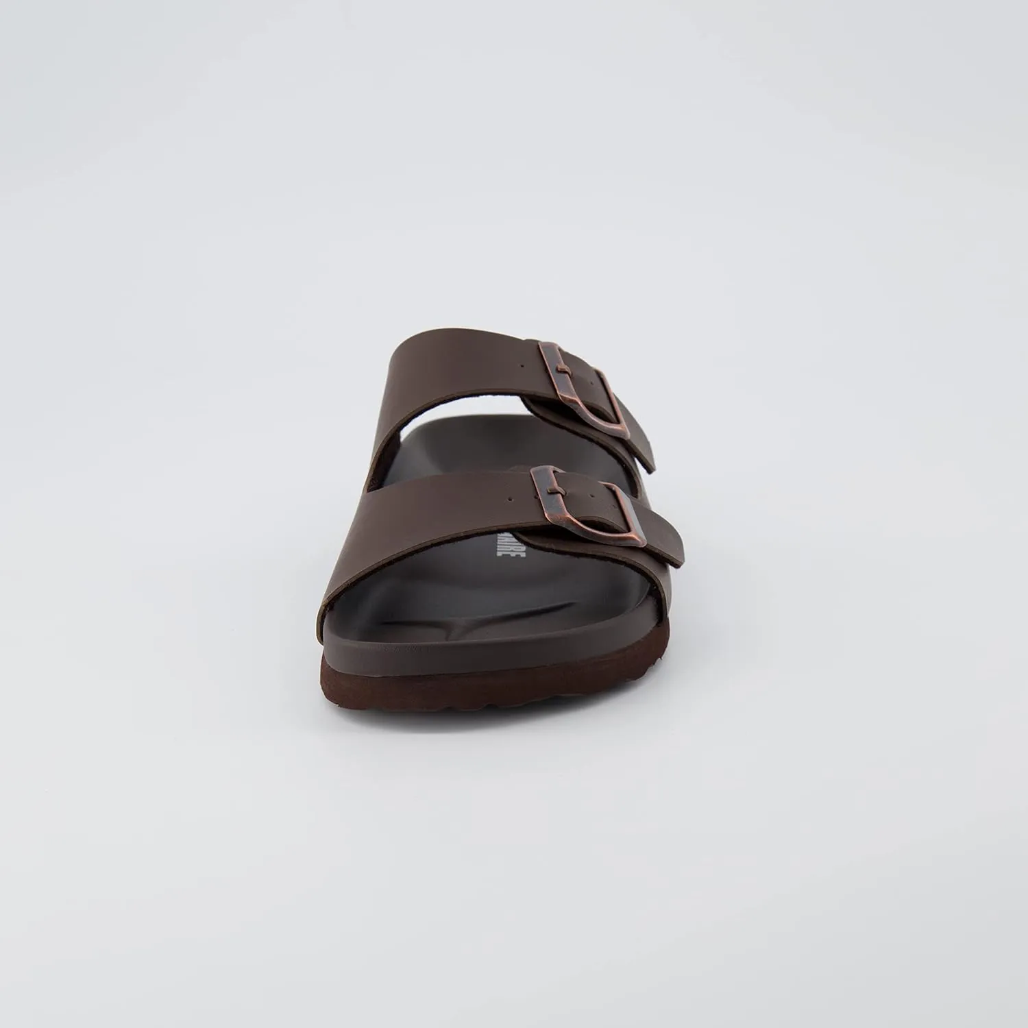 CUSHIONAIRE Lindy Water-Resistant Womens Sandals with Adjustable Double Buckle Straps-Lightweight Soft Footbed Slides for Women