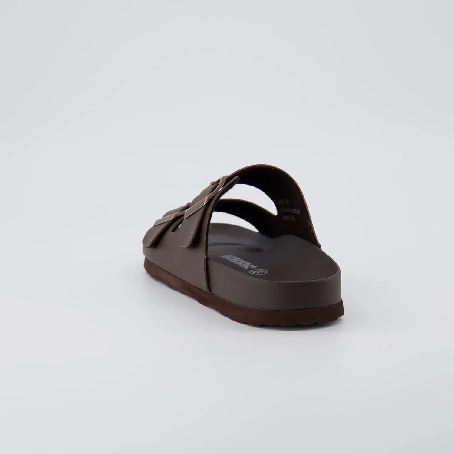 CUSHIONAIRE Lindy Water-Resistant Womens Sandals with Adjustable Double Buckle Straps-Lightweight Soft Footbed Slides for Women