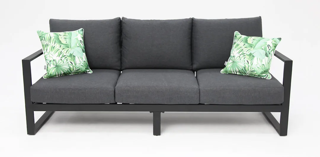 Dallas 311LD Lounge Setting - Black
