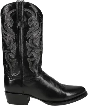 Dan Post Mens Milwaukee Round Toe Casual Boots Mid Calf - Black - Size 10 EW