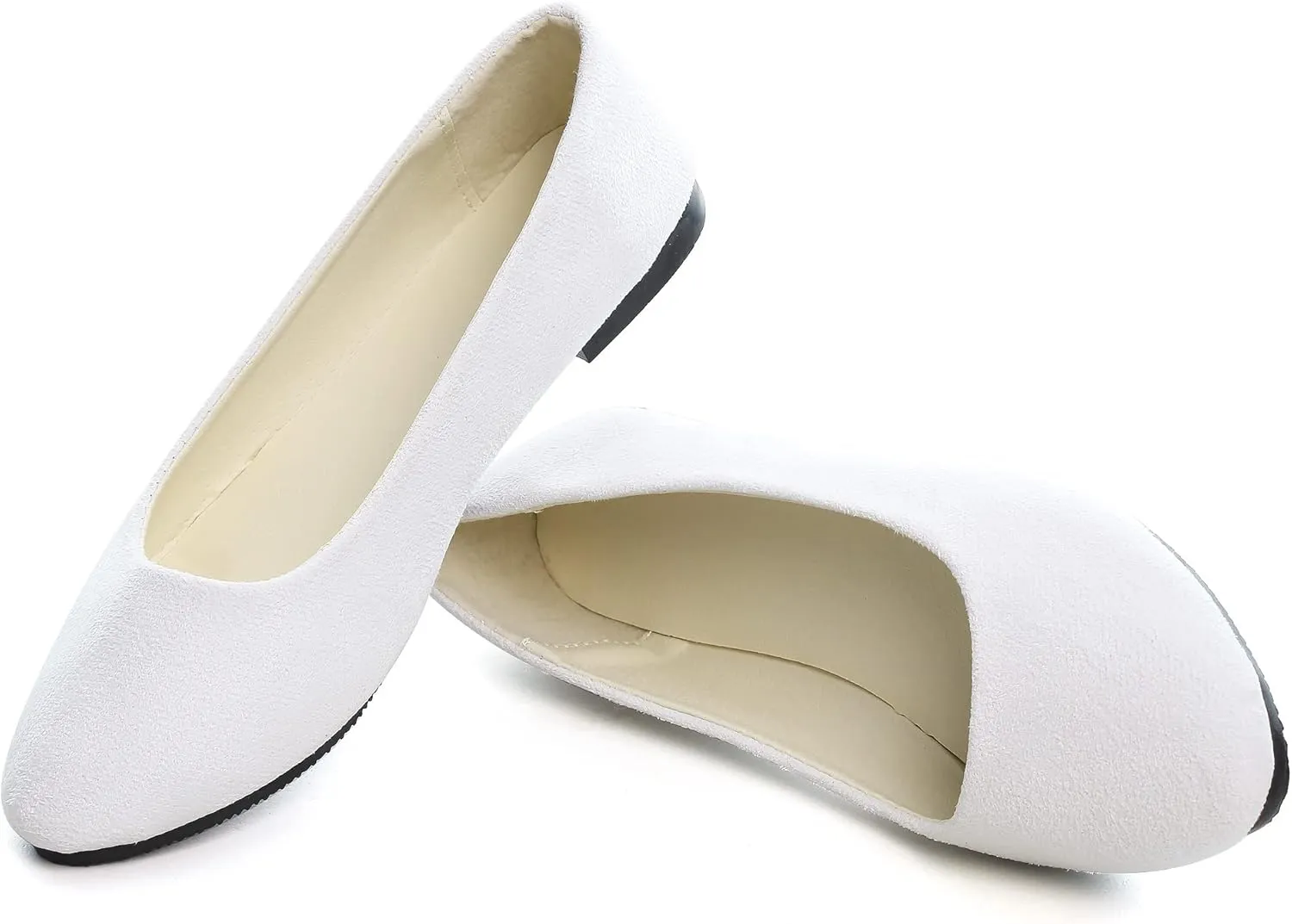 Dear Time Women Block Heel PU Pointed Toe Pumps Shoes