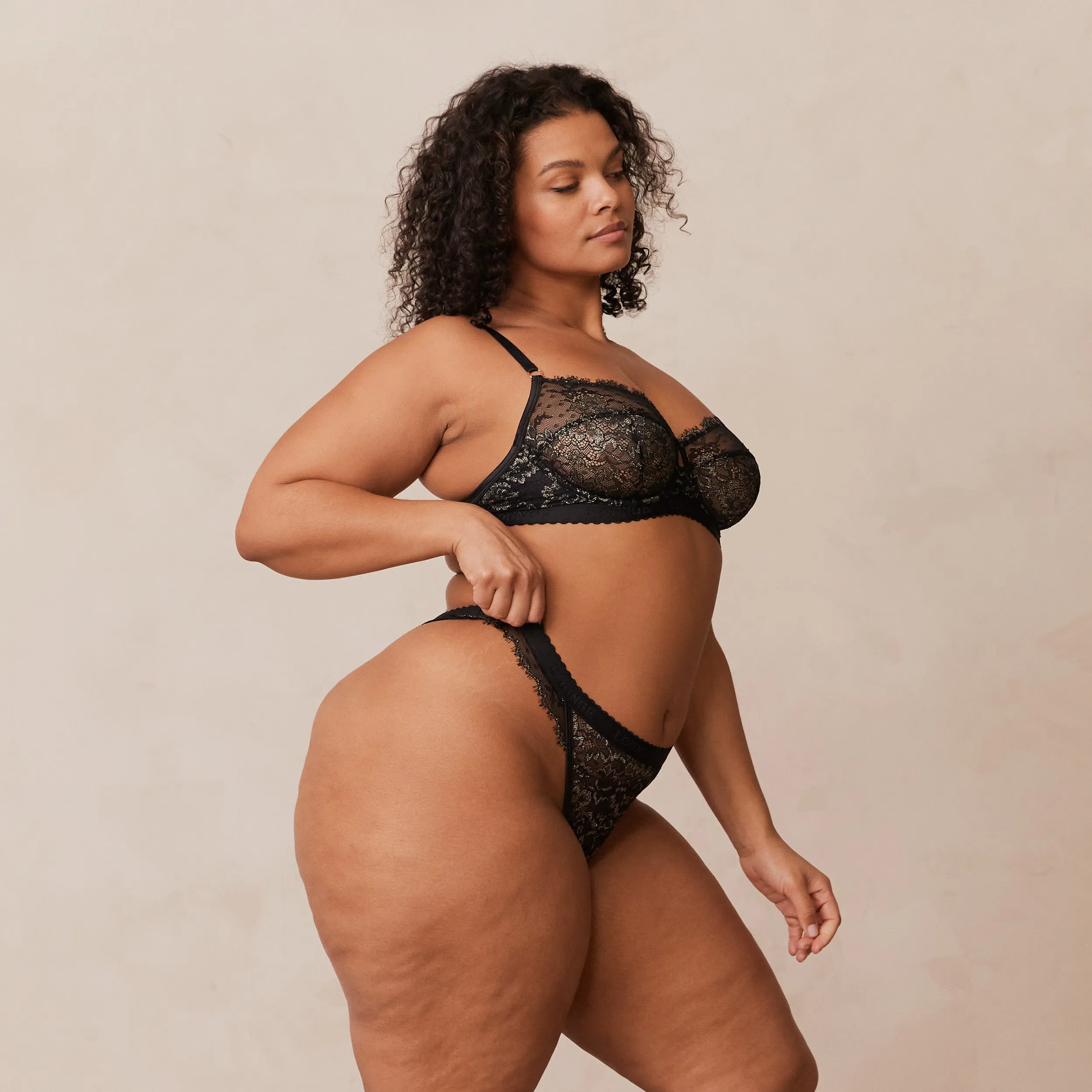 Desire Balcony Soutien-Gorge - Noir