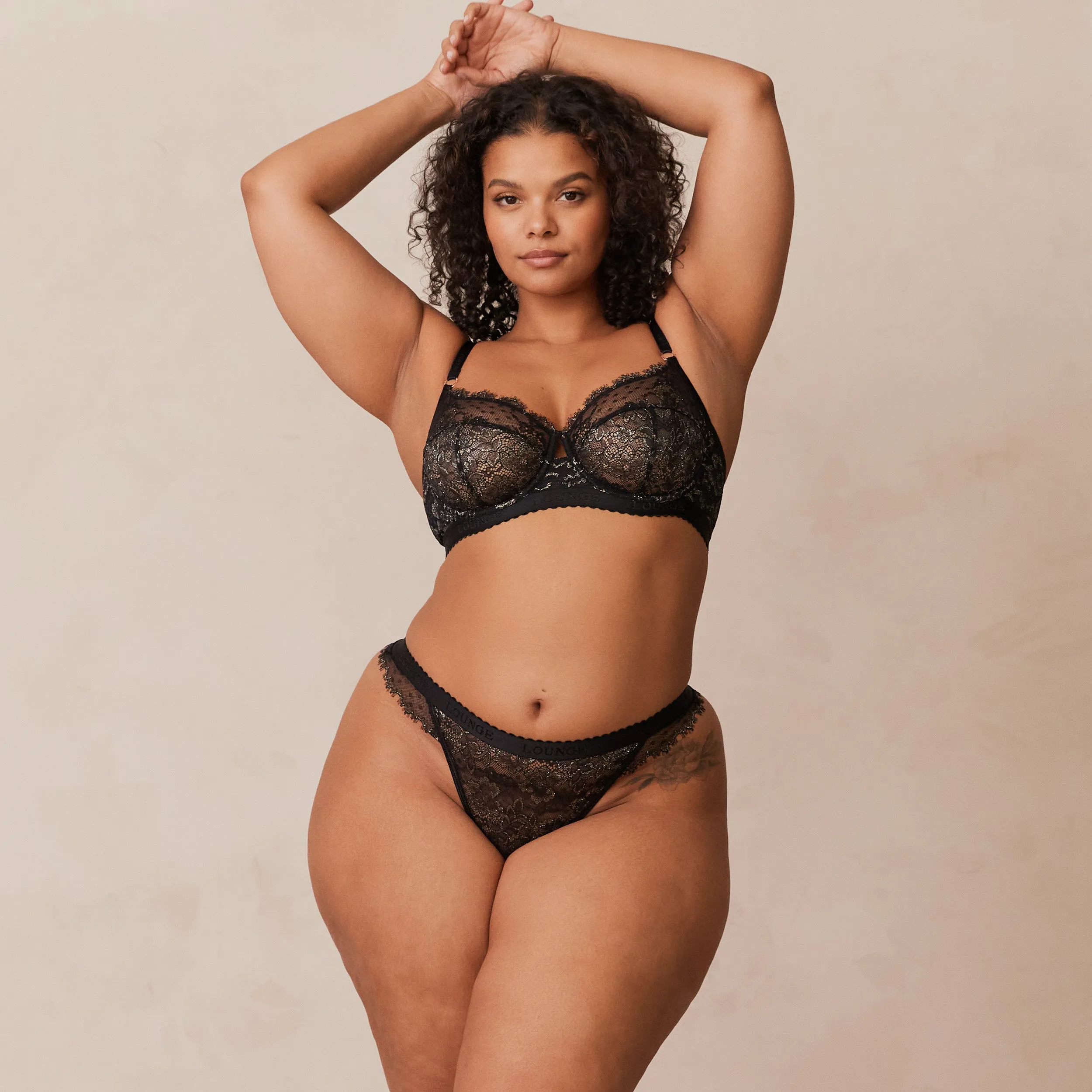 Desire Balcony Soutien-Gorge - Noir