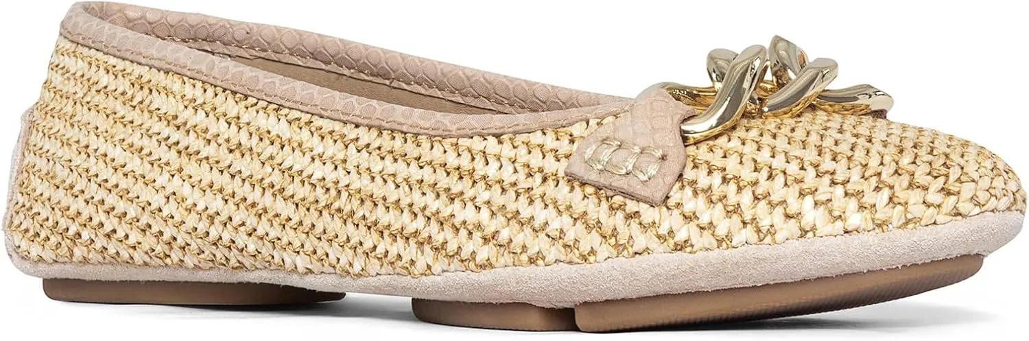Donald Pliner Women's Raya Ballet, Luxury, Slip-On Shoes, Women’s Flats, Comfortable & Stylish, Casual, Work, Ballet Flats