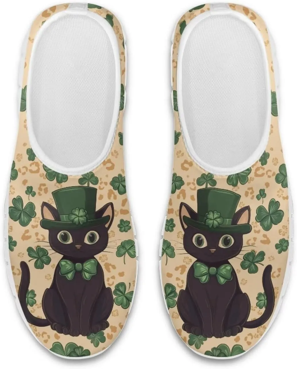 Doojoayie Shoes for Women Slip On Sneakers Novelty Holiday Couple Shoes Flat