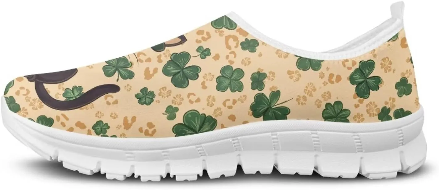 Doojoayie Shoes for Women Slip On Sneakers Novelty Holiday Couple Shoes Flat
