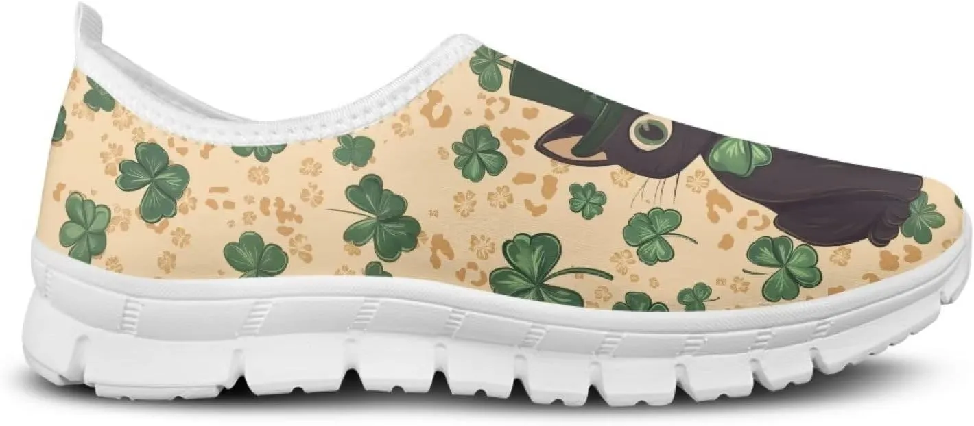 Doojoayie Shoes for Women Slip On Sneakers Novelty Holiday Couple Shoes Flat