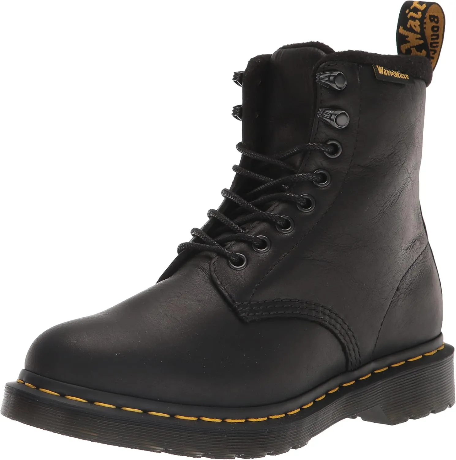 Dr. Martens Unisex 1460 Pascal Fashion Boot, Black Valor WP, 13 US Women